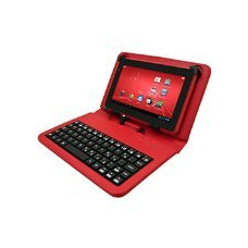 [해외]Digital2 7-Inch Keyboard Case, Red (ACK700A_RD)