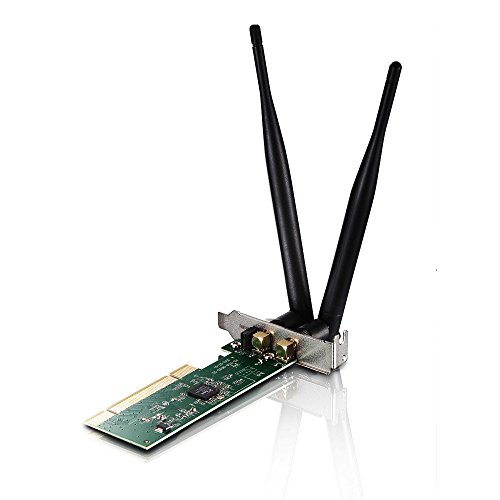 [해외]Netis WF2118 Wireless N 300Mbps PCI Adapter with Two 5dBi Antennas and Low-profile Bracket