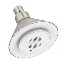 [해외]콜러 욕실 샤워기, 무선 스피커 기능 포함 KOHLER K-9245-BN 2.5 GPM Moxie Showerhead and Wireless Speaker, Vibrant Brushed Nickel