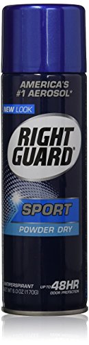 [해외]Right Guard Aerosol Sport Powder Dry Antiperspirant, 6 oz