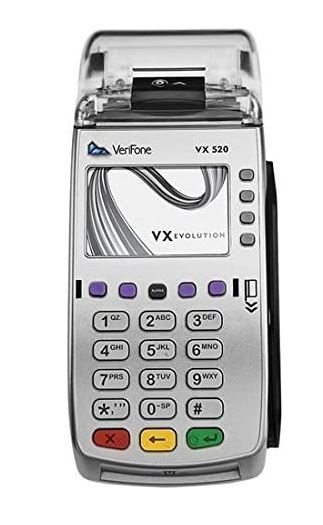 [해외]Verifone 카드 리더기 VX520 Dial, Ethernet and Smart Card Reader M252-653-A3-NAA-3