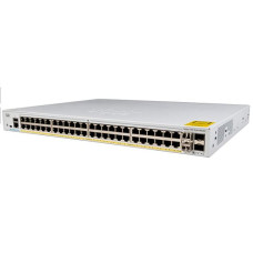 [해외]Cisco Catalyst 1000-48T-4X-L Network Switch, 48 Gigabit Ethernet (GbE) Ports, 4 10G SFP+ Uplink Ports(C1000-48T-4X-L)
