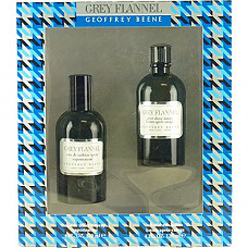 [해외]Geoffrey Beene Grey Flannel for Men 2 Piece Gift Set (4 Ounce Eau de Toilette Splash Plus 4 Ounce After Shave Lotion)