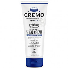 [해외]Cremo Cooling Shave Cream, Astonishingly Superior Smooth Shaving Cream Fights Nicks, Cuts And Razor Burn, 6 Ounces