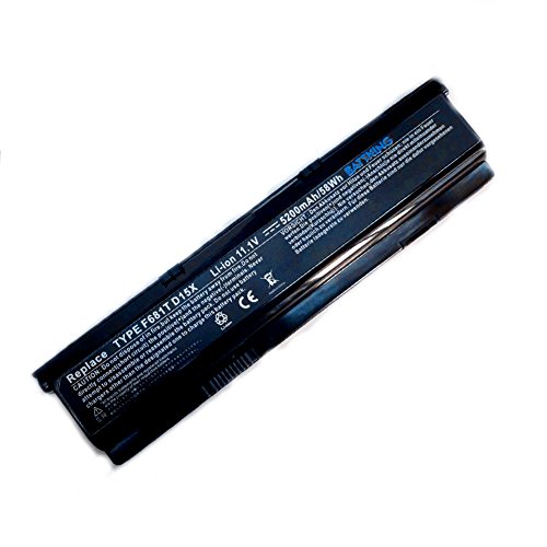 [해외]New F681T 배터리 for Dell Alienware M15X P08G Series D15X, fits F681T D951T F3J9T HC26Y NGPHW T779R T780R W3VX3 312-0207 312-0210 SQU-722-Battking