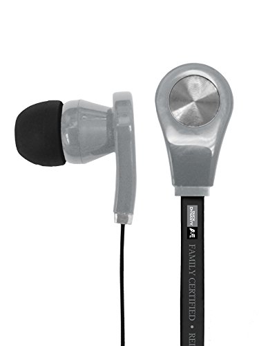 [해외]Duck Dynasty 10333-SIL Earbuds with Mic, Silver