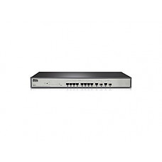 [해외]Monoprice 8FE+2 Combo-Port Gigabit Ethernet SNMP PoE Switch (8 PoE Ports) 802.3af/802.3at, 140W
