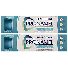 [해외]Sensodyne Pronamel Toothpaste, Fresh Breath, 4 Ounce (Pack of 2)