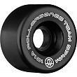 [해외]Rollerbones Team Logo 101A Recreational Roller Skate Wheels (Set of 8), Black, 57mm