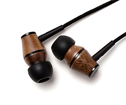 [해외]Symphonized XTC Premium Genuine Wood In-ear Noise-isolating Headphones with Microphone