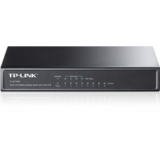 [해외]TP-Link 2KA4941 TL-SF1008P 10/100Mbps 8-Port PoE Switch, 4 POE ports, IEEE 802.3af, 53W