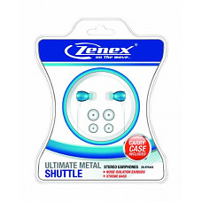 [해외]Zenex EP5455C Ultimate Metal Collection Shuttle Metal Earphones