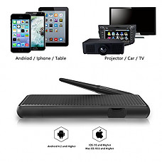 [해외]VICTONY Wireless And Wired 2 In 1 1080P WiFi Display Dongle, for TV,High Speed HDMI Miracast Dongle for Android/iOS Smartphone,Tablet,iPhone,iPad,Support AirPlay/Miracast / DLNA/Screen Mirroring