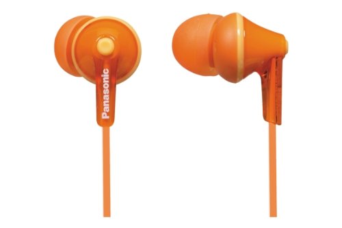 [해외]Panasonic Wired Earphones - Wired , Orange (RP-HJE125-D)