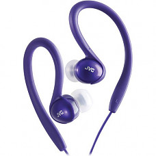 [해외]JVC HAEBX5V Sport Clip Headphone, Violet