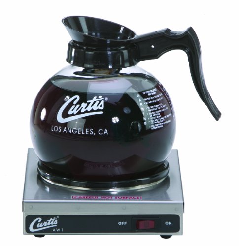 [해외]Wilbur Curtis Decanter Warmer 1 Station Warmer - Hot Plate to Keep Coffee Hot and Delicious - AW-1-10 (Each)