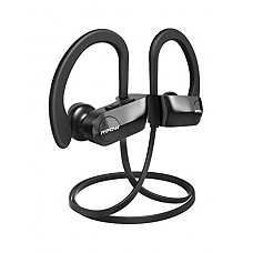[해외]Mpow D7 [Upgraded] Bluetooth Headphones, IPX7 방수 Real HD Sound Wireless Sports Earbuds w/Mic, 10~12H 배터리 Noise Cancelling Earphones for Running, Jogging, Cycling, Exercising, Workout