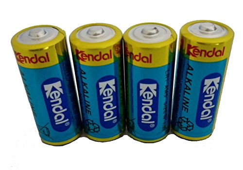 [해외]KENDAL Ultra Power Alkaline 1.5v MN9100 LR1 N size batteries 4 count