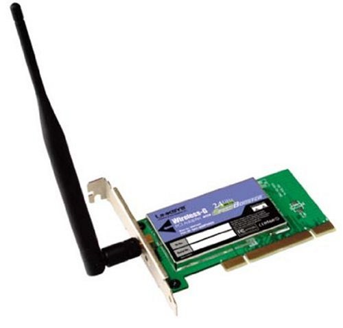 [해외]Cisco-Linksys WMP54GS Wireless-G PCI Card with SpeedBooster