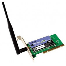 [해외]Cisco-Linksys WMP54GS Wireless-G PCI Card with SpeedBooster