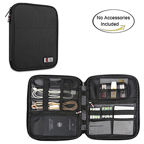 [해외]BUBM Travel Organizer for Electronics Accessories, Black