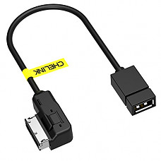[해외]CHELINK MI MMI Audio USB Cable MP3 Music Interface Adapter AUX Media Interface for Mercedes Benz