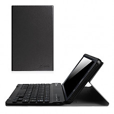 [해외]Fintie 삼성 갤럭시 Tab A 7.0 Keyboard Case - Slim Slim Shell Stand Cover with Magnetically Detachable Wireless Bluetooth Keyboard for 삼성 Tab A 7-inch Tablet (SM-T280/T285), Black