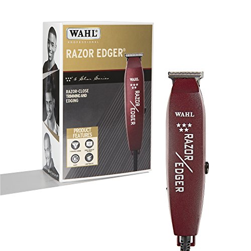 [해외]Wahl Professional 5-Star Razor Edger #8051 – Great for Barbers and Stylists – Razor Close Trimming and Edging – No Heat Build Up – Strong Electromagnetic Motor – Accessories Included