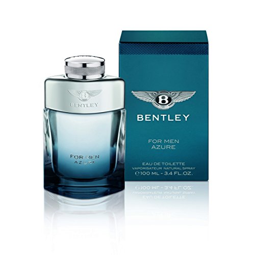 [해외]Bentley for Men Azure Eau De Toilette Spray, 3.4 Ounce