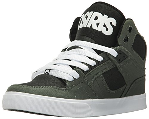 [해외]Osiris Mens NYC 83 VLC Skate Shoe, Dark Green/Black, 5 M US