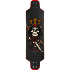 [해외]Powell-Peralta Kevin Reimer Samurai Carbon black Skateboard Deck