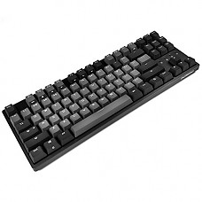 [해외]DURGOD Heavy Duty Mechanical Keyboard with Cherry MX Brown Switches N-key Rollover 87 Keys(PBT Keycaps) Type C Interface for Gamer/Typists/Office/Home (Space Grey)