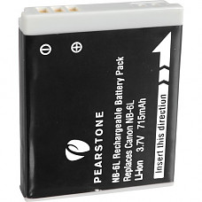 [해외]Pearstone NB-6L Lithium-Ion 배터리 Pack (3.7V, 715mAh)