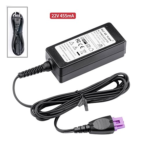 [해외]TFDirect 22V 455MA AC Adapter for HP Printer 0957-2403 0957-2385 HP Deskjet 1010 1012 1510(not PSC 1510) 1512 1513 1514 1518 2515 2548 2540 2541 2542 2543 2544 2546 2546R 2548 2549 Power Supply Cord