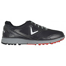 [해외]Callaway Mens Balboa Vent Golf Shoes CG102BGR - Black/Grey - 9 - Wide