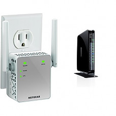 [해외]NETGEAR N750 Dual Band Wi-Fi Gigabit Router (WNDR4300) and AC750 Wi-Fi Range Extender (EX3700-100NAS)