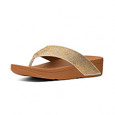 [해외]핏플랍 Trade; Womens Ritzy™ Toe-Thong Sandals, Gold Mix, Size 6