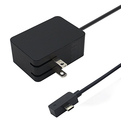 [해외]Surface 3 Charger 5.2V 2.5A 13W Charger AC Adapter Power Supply for Microsoft Surface 3 Tablet Model 1623 1624 1645 Tablet with USB Charging Port 4.9Ft Cable-1.5m-TG-TECH