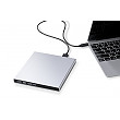 [해외]aPrime USB-C to Mini-B Metallic External CD DVD RW SuperDrive for MacBook 12” Retina, MacBook Pro 13”/15” with Touch Bar and new iMac (Pro) 2017/2018 (Silver)