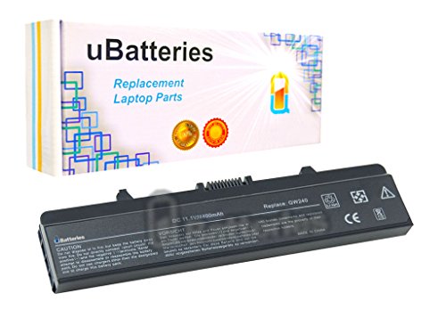 [해외]UBatteries 48Whr Laptop 배터리 Dell Inspiron 1440 1440n 312-0625 312-0626 312-0633 312-0634 312-0940 312-0941 451-10478 451-10528 451-10533 0CR693 0F972N 0GW240 0GW241 0GW252 LBT-DE1750B44 - 4400mAh