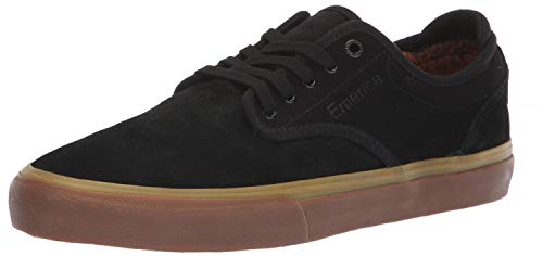 [해외]Emerica Mens Wino G6 Skate Shoe, Black/tan, 14 Medium US