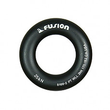[해외]Fusion Climb Military Tactical Edition Perfect Tension Aluminum O-Ring Small 2" Matte Black 25kN