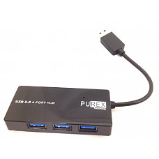 [해외]PUREX Technology 4-PORT USB3.0 HUB - PUSB-SSA8