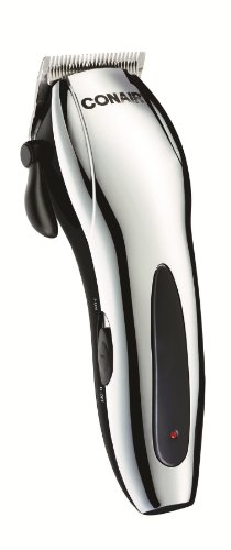 [해외]Conair Cord/Cordless Rechargeable 22pc. Home Haircutting Kit; Chrome