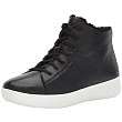 [해외]핏플랍 Womens F-Sporty Sneakerboots in Leather Sneaker, Black, 8 M US