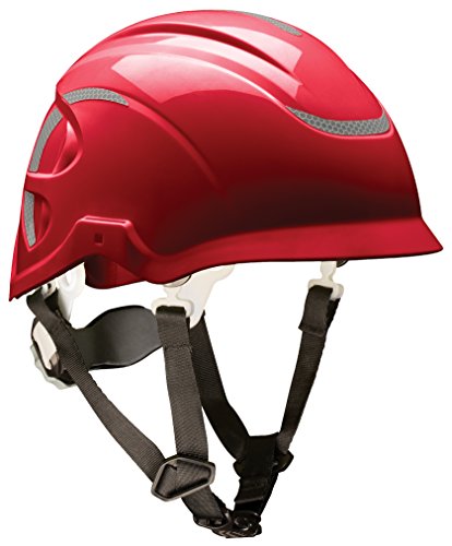 [해외]MSA 10186487 Nexus Linesman Vented Climbing Helmet, Red