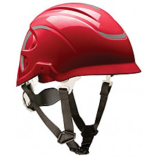 [해외]MSA 10186487 Nexus Linesman Vented Climbing Helmet, Red