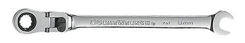 [해외]GearWrench 9908 8mm Flex-Head Combination Ratcheting Wrench