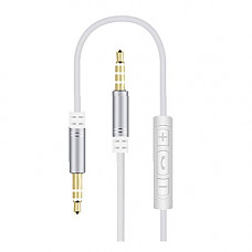 [해외]VONOTO 3.5mm AUX Replacement Headphone/Headset Audio Cable with In-Line Remote Microphone Volume Control for 애플 iphone Android 삼성