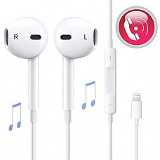 [해외]Earbuds,Leimei With Microphone Earphones Stereo Headphones and Noise Isolating headset Made for iPhone 7/7 Plus iPhone8/8Plus iPhone X (Bluetooth Connectivity)